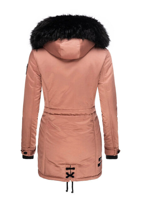 Navahoo Luluna Princess giacca invernale da donna con cappuccio, terracotta