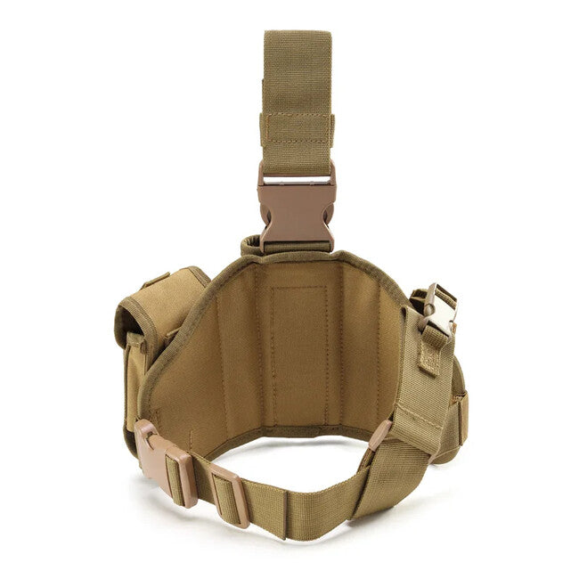 WARAGOD Krigsman Thigh Holster, Python Black