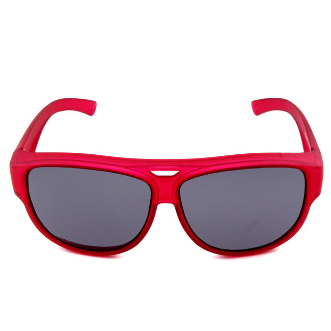 ActiveSol El Aviador Fitover-Child occhiali da sole polarizzati, rosso