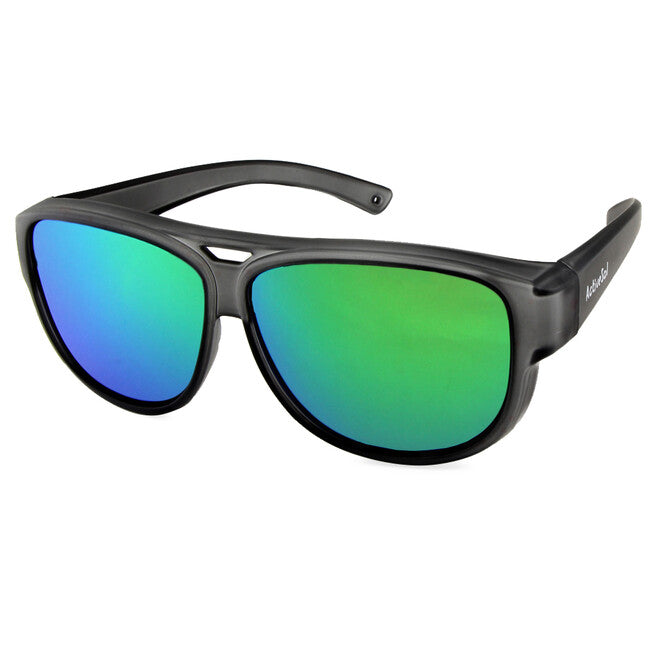 ActiveSol El Aviador Fitover-child occhiali da sole polarizzati grigio/mirrorosso