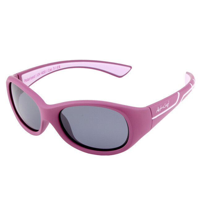 ActiveSol Kids @school sports Occhiali da sole polarizzati per bambini bacche/rosa