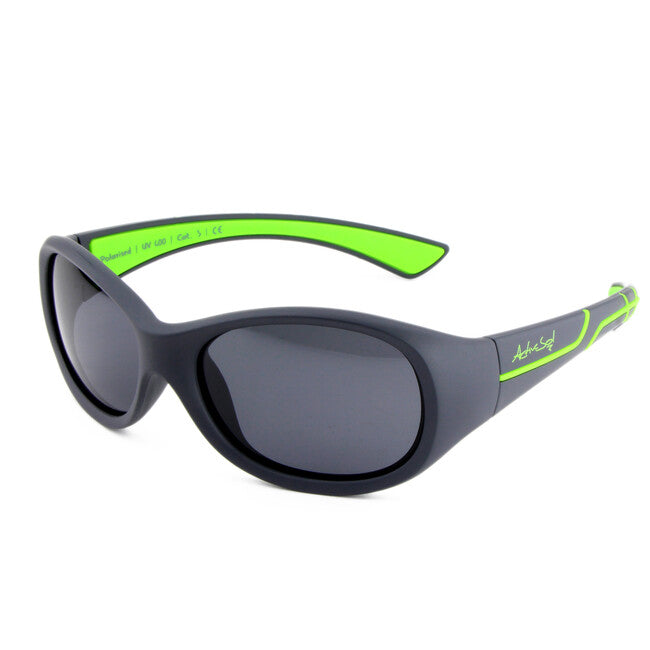 ActiveSol Kids @school sports Occhiali da sole polarizzati per bambini grigio/verde