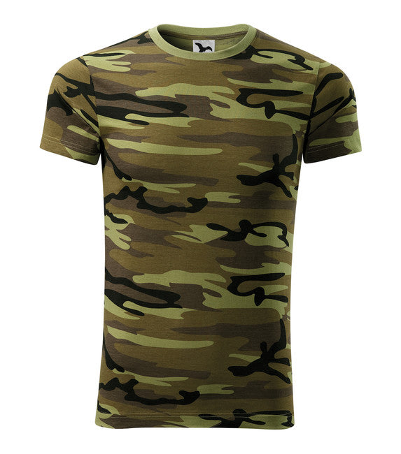 Malfini Camouflage maglietta corta 160g/m2, verde