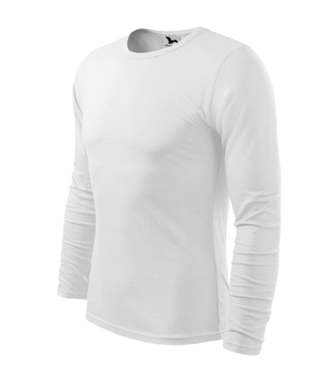 Malfini Fit-T maglia a maniche lunghe 160g/m2, bianca