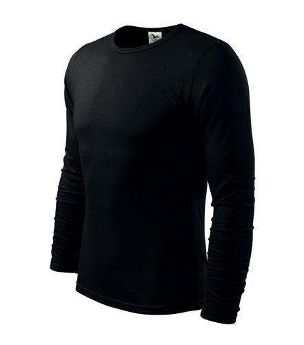 Malfini Fit-T maglia a maniche lunghe 160g/m2, nero