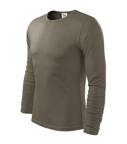 Malfini Fit-T maglia a maniche lunghe 160g/m2, army