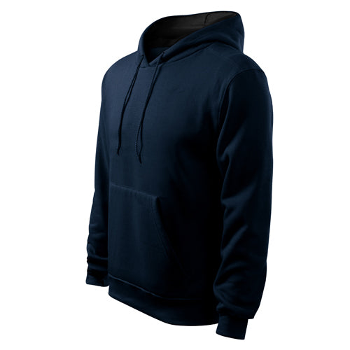 Malfini Hooded felpa con cappuccio 320g/m, blu scuro