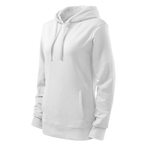 Malfini Kangaroo felpa da donna, bianca, 280g/m2