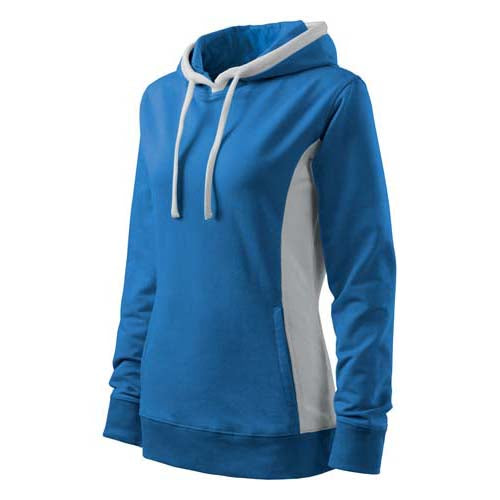Malfini Kangaroo felpa da donna 280g/m2, azzurro