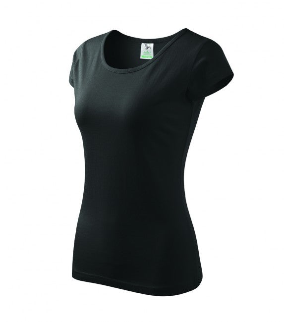 Malfini Pure maglietta da donna 150g/m2, nero