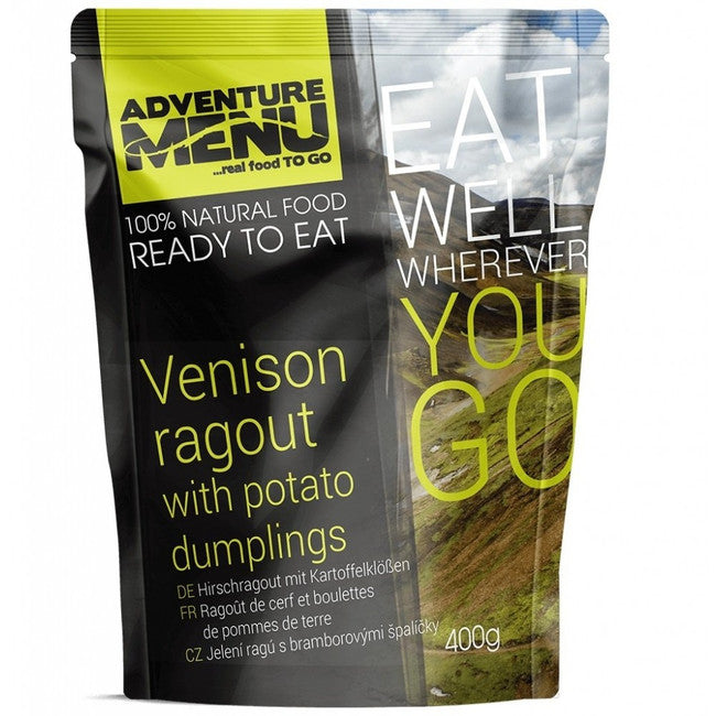Adventure Menu Ragù di cervo con gnocchi di patate 400g