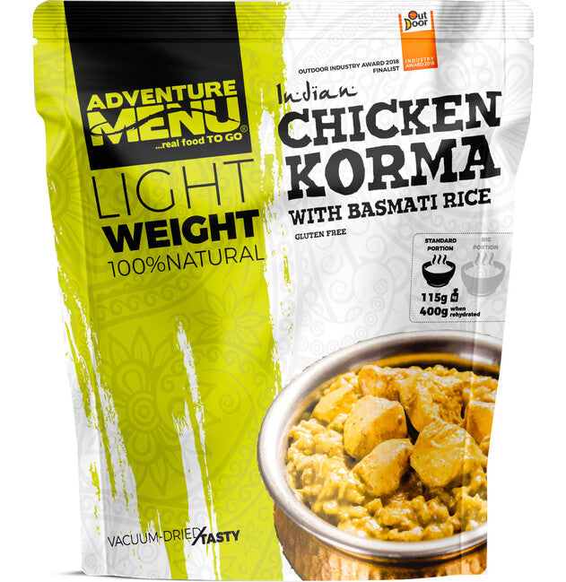 Adventure Menu Kura Korma con riso basmati, 600g