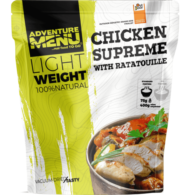 Adventure Menu Suprema di pollo con ratatouille, 400g