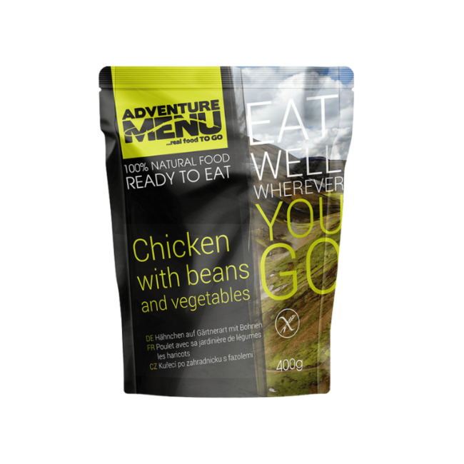 Adventure Menu Pollo alla giardiniera con fagioli 400g
