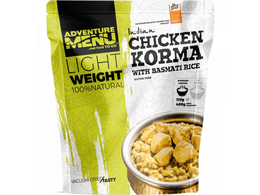 Adventure Menu Pollo Korma con riso basmati 400g