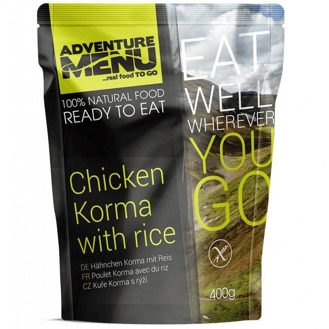 Adventure Menu Pollo Korma con riso 400g