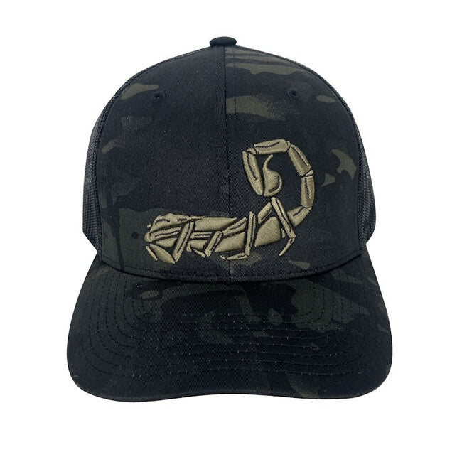 Agilite Cappello trucker, nero multicam