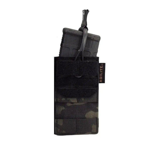 Agilite Custodia per caricatori AG1 Single, nero multicam