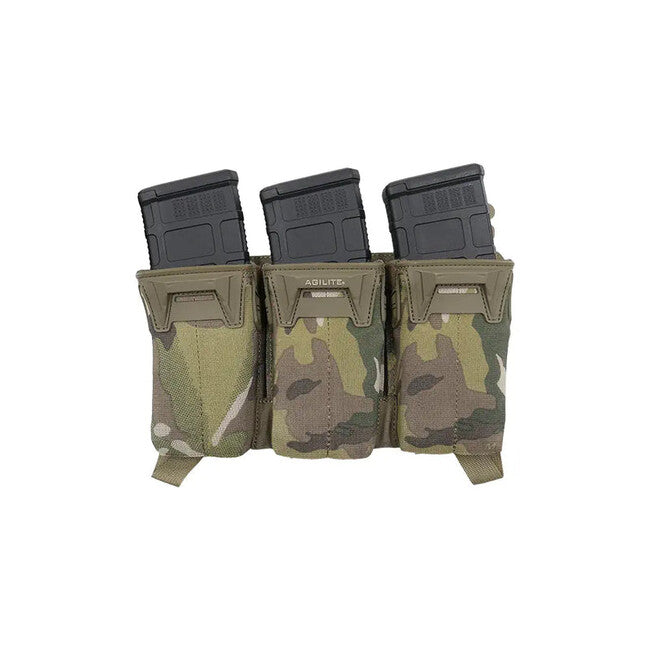 Agilite Custodia per caricatori Pincer Triple, multicam