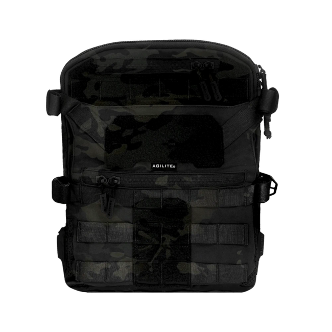 Agilite Pannello posteriore Micro Map, nero multicam