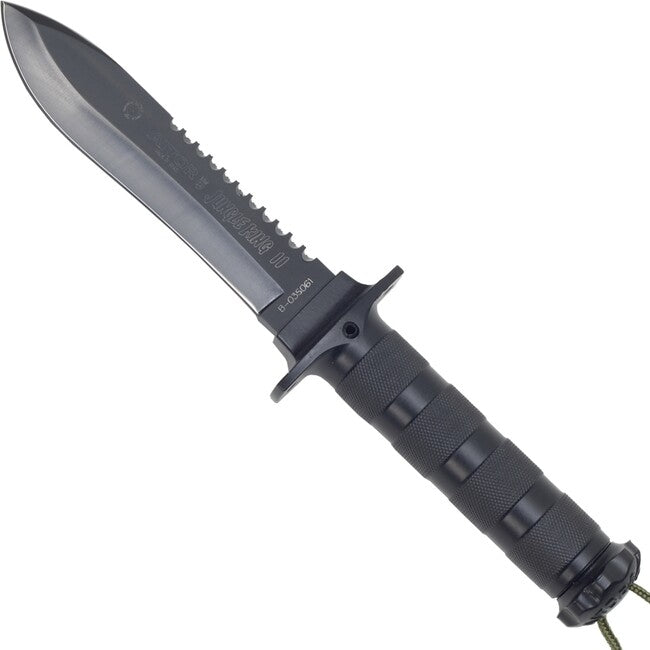 Aitor Jungle King II coltello con sega posteriore, nero