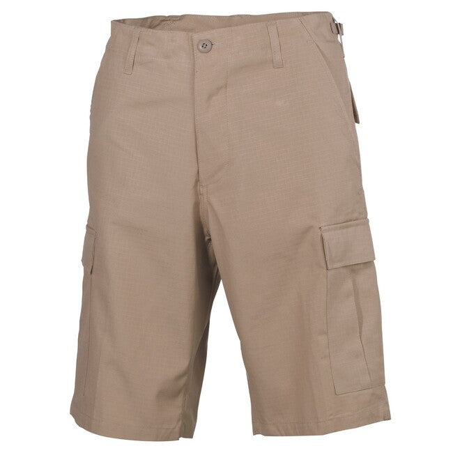 MFH Pantaloncini BDU American Rip Stop, kaki