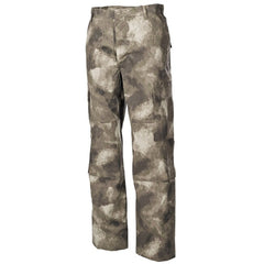 MFH Pantaloni da campo americani ACU rip stop, hdt-camo