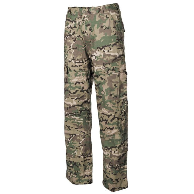 MFH Pantaloni da campo americani acu rip stop, operation-camo