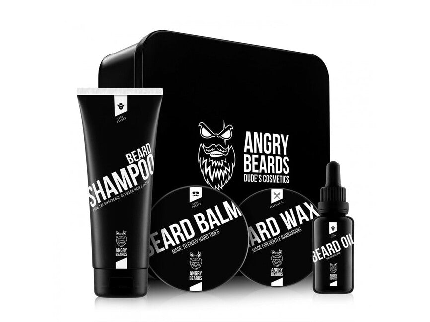 Angry Beards set per la cura di barba e baffi