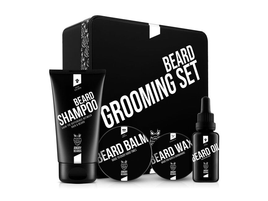 Angry Beards set per la cura di barba e baffi