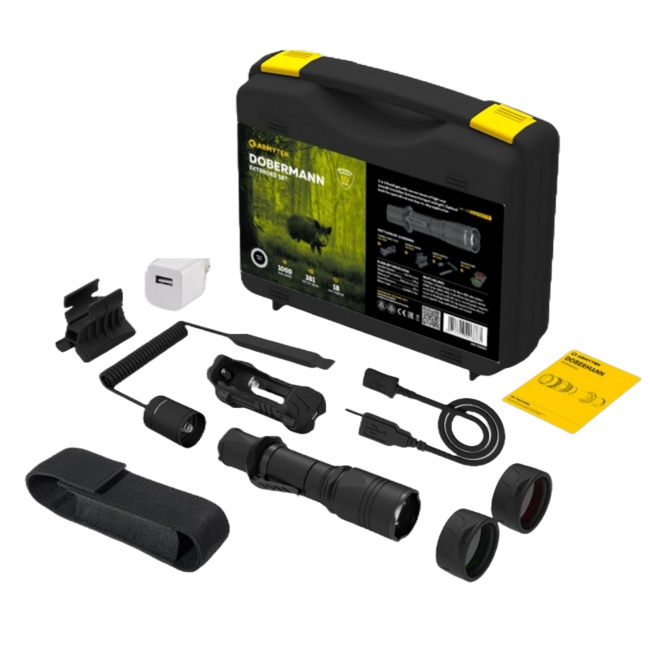 ArmyTek Dobermann set tattico esteso con luce