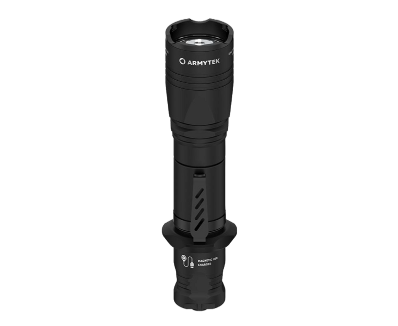 ArmyTek Dobermann Pro torcia tascabile 1400 lm potenza della batteria 114 g, bianchi