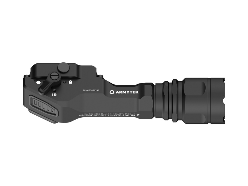 ArmyTek Parma C2IR Pro torcia ricaricabile compatta per armi da fuoco 1200lm