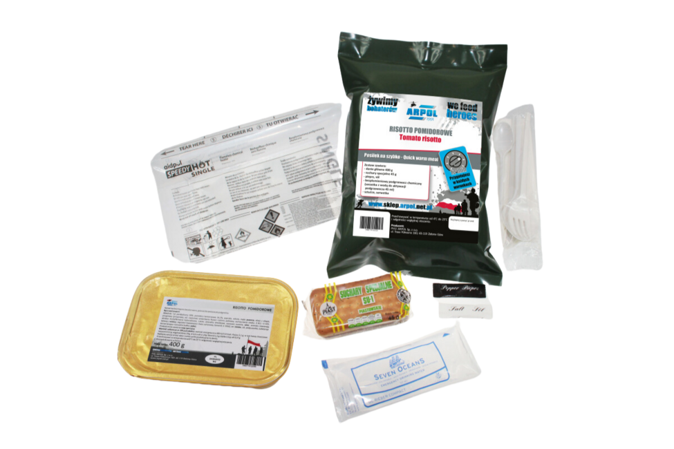 Arpol Razione alimentare PNS12 - risotto, 345g