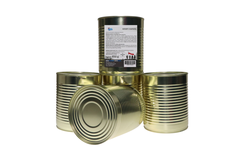 Arpol Conserva militare - polpette con cavolo, 850g