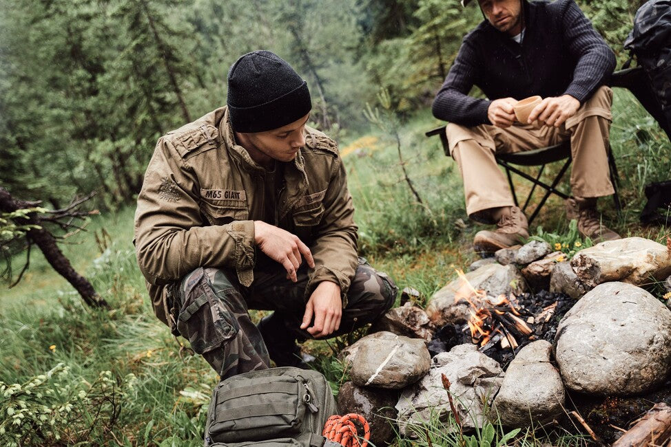 Brandit M65 Giant giacca invernale, darkcamo