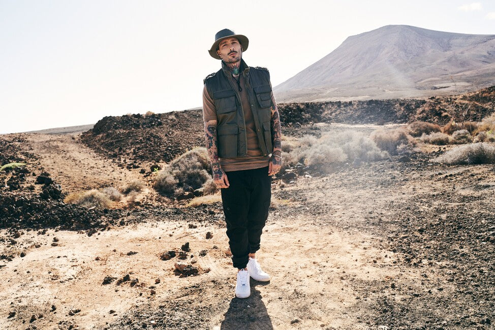 Brandit Ranger gilet isolato, nero