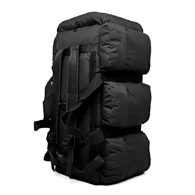 DRAGOWA Tactical Dagger zaino d'assalto 90 L, nero