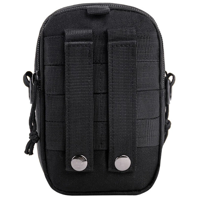DRAGOWA Tactical Marsupio tattico, nero