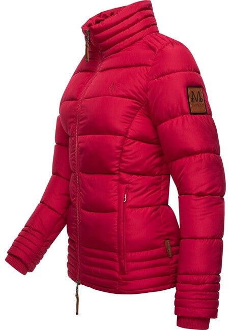 Marikoo SOLE giacca invernale da donna con cappuccio, fucsia