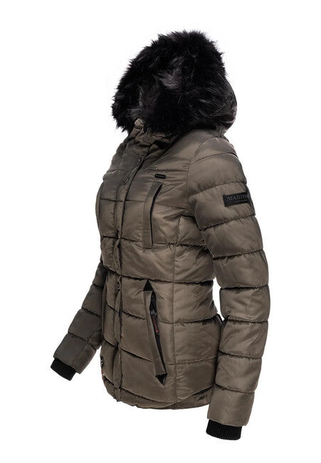 Marikoo LOTUSBLUTE giacca invernale da donna, antracite