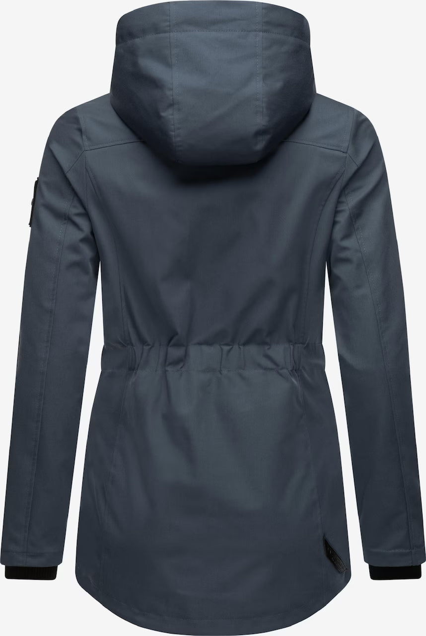Marikoo Babetaa Princess giacca transitoria da donna con cappuccio, navy