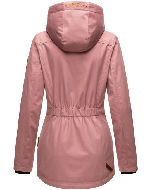 Marikoo BABETAA giacca transitoria da donna, rosa scuro