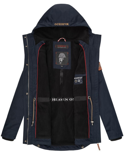 Marikoo Babetaa giacca transitoria da donna, navy