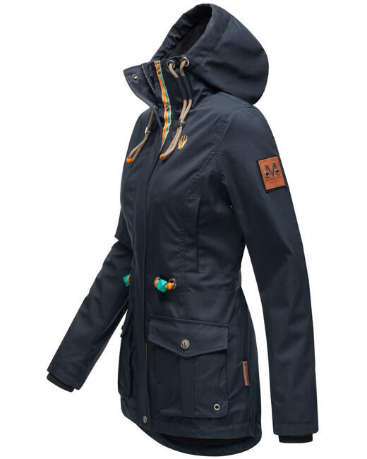 Marikoo Babetaa giacca transitoria da donna, navy