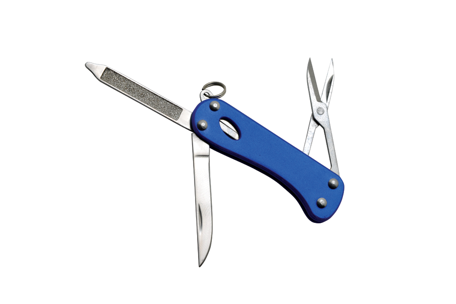 Baladeo ECO167 coltello multifunzione Barrow, 5 funzioni, blu