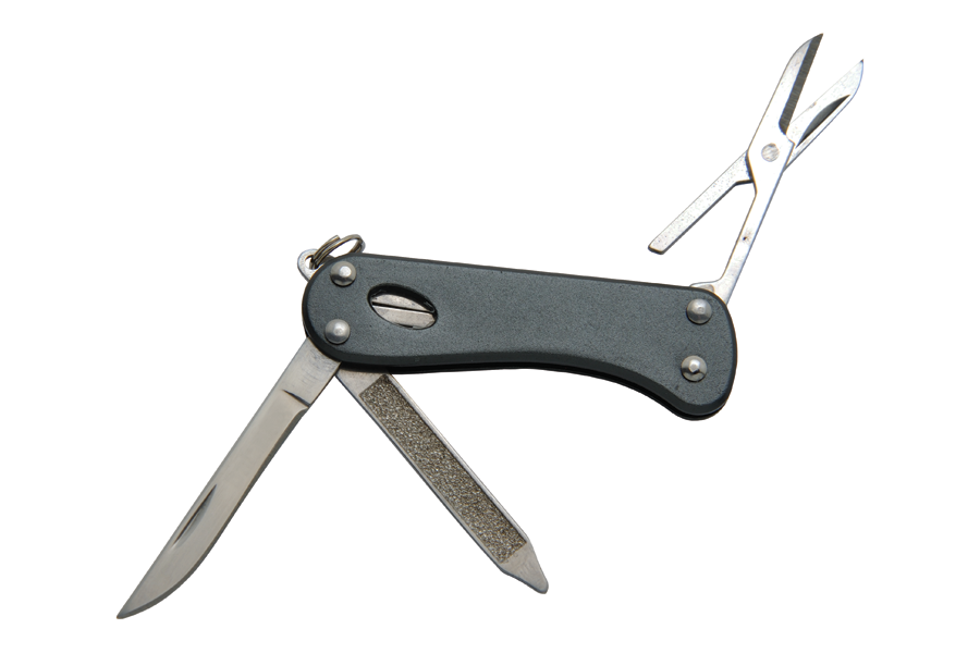 Baladeo ECO171 coltello multifunzione Barrow, grigio scuro