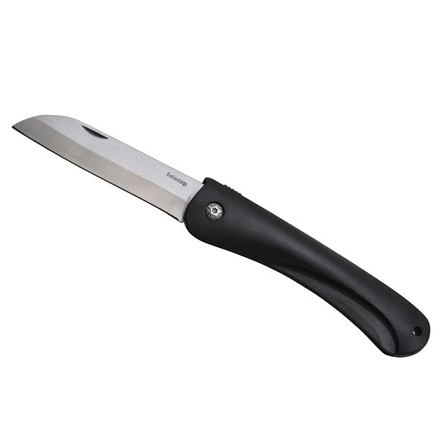 Baladeo Birdy coltello tascabile lama 8 cm acciaio 2CR13 manico PP nero