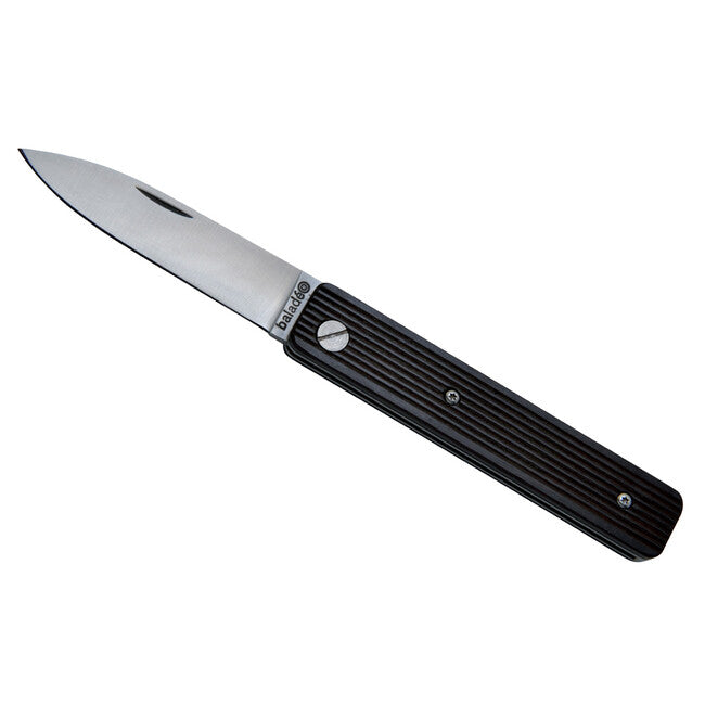 Baladeo ECO330 coltello Papagayo lama 7,5 cm acciaio 420 manico TPE nero