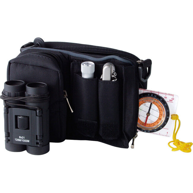 Baladeo PLR101 set da trekking con coltello, binocolo e mazza